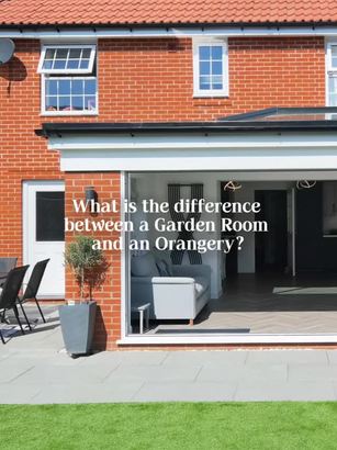 Garden room vs orangery... whats...