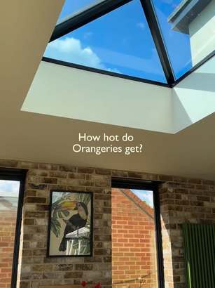 How hot do orangeries get? A mod...